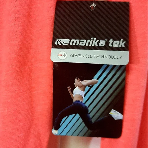Women's Marika tek dri wik crunch front long sleeve Tee! Size L - Picture 6 of 6